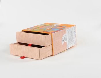 Boîte de rangement CMYK de tiroir de carton de double couche/impression de Pantone