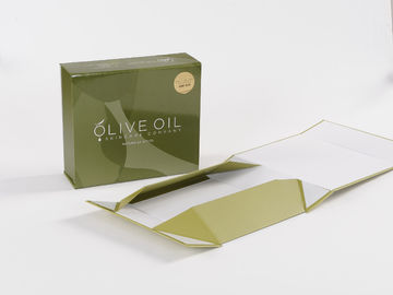 Boîte-cadeau magnétique de fermeture de paquet plat de carton fort durable de boîte-cadeau