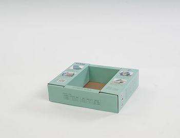 Les boîtes de présentation de compteur de carton de rectangle imperméabilisent le matériel de métier de Brown