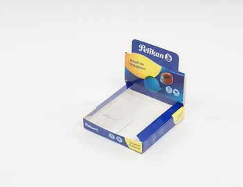 Type se pliant boîtes de présentation de plan de travail de présentoirs de compteur de carton