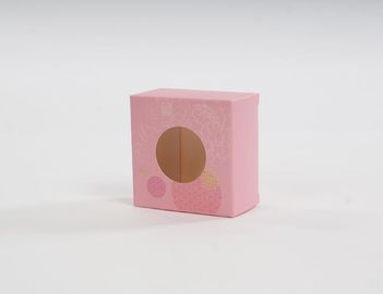 Emballage cosmétique en ivoire rose de cadeau de présentoirs de compteur de carton