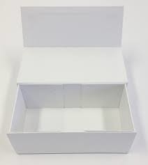 Boîte-cadeau UV de paquet plat de carton, boîte-cadeau de empaquetage rigide