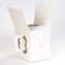 Des boîtes cadeaux de Noël personnalisables en carton élégant avec une structure de tableau gris de design simple