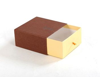 Le tiroir pur de papier de couleur enferme dans une boîte les chaussures de boîte de tiroir de Papier d'emballage et l'emballage de costume
