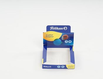 Type se pliant boîtes de présentation de plan de travail de présentoirs de compteur de carton