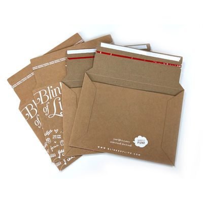 Enveloppes auto-adhésives excentrées de papier de CMYK 400gsm emballage